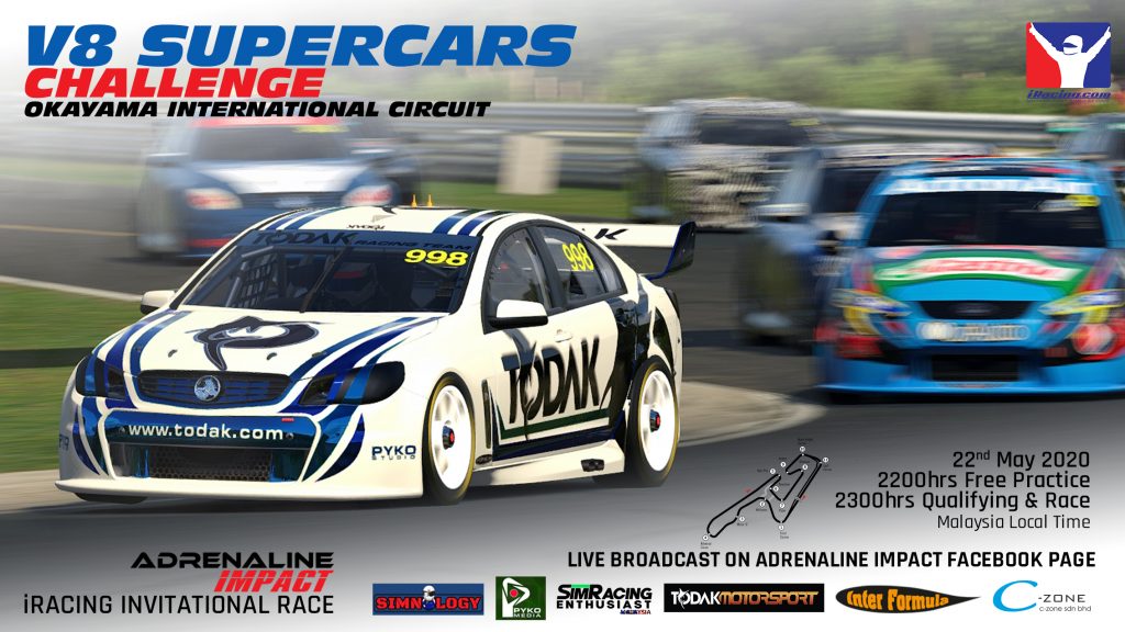 v8 supercars racing room